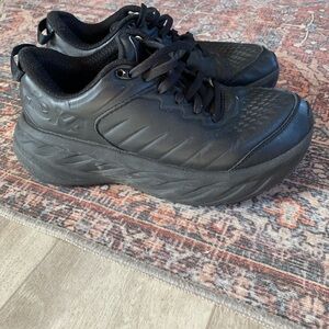 Hoka Bondi Women’s Black Athletic Shoes